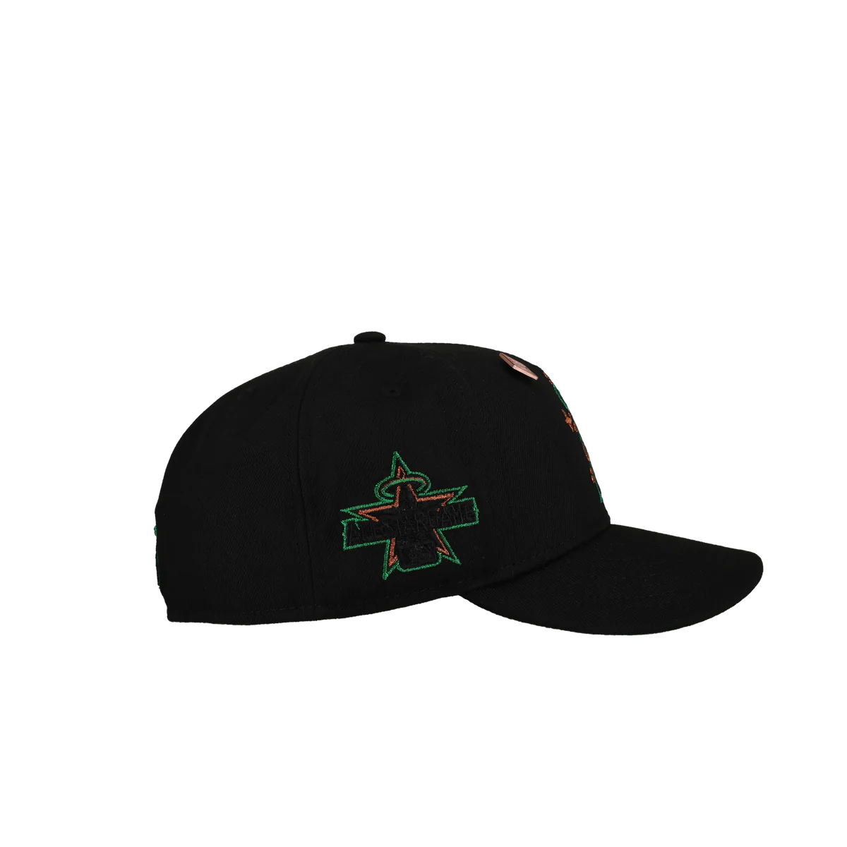 Capsule Exclusive — Anaheim Angels Celestial Metallic Blackout 59FIFTY Fitted