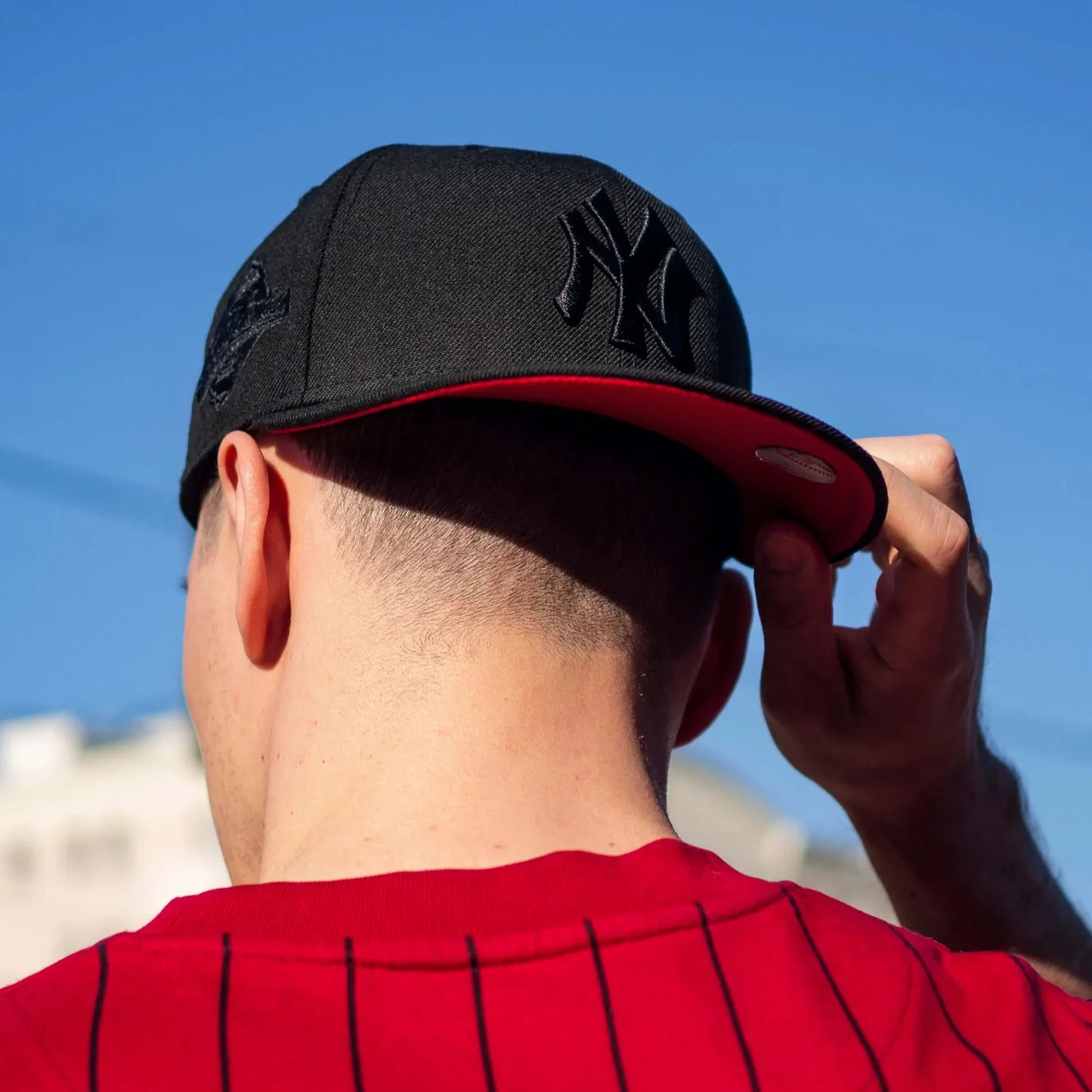 FAM Exclusive — New York Yankees Negra y Roja 59FIFTY Fitted