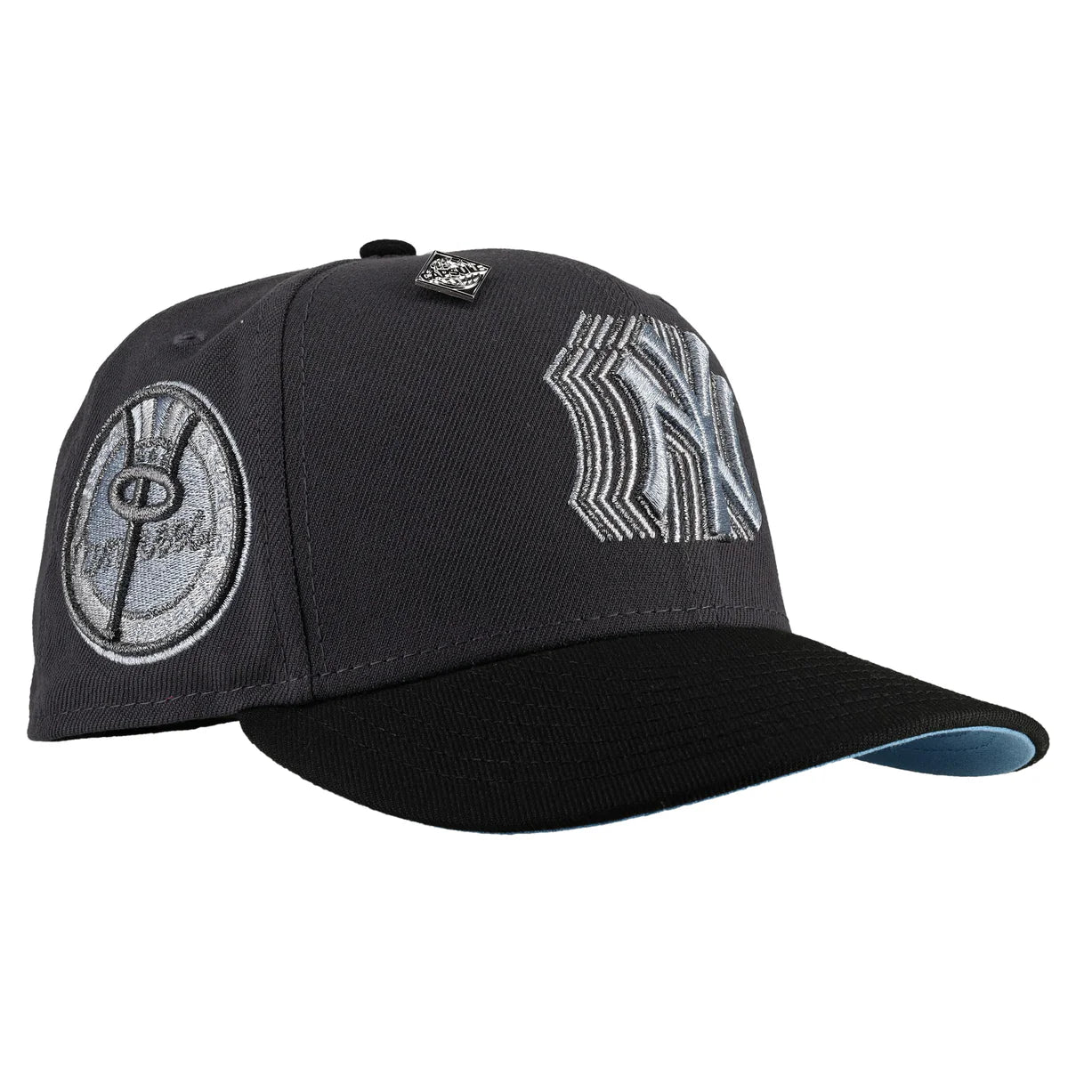 Capsule Exclusive — New York Yankees Trippy 1962 Metallic Graphite 59FIFTY Fitted