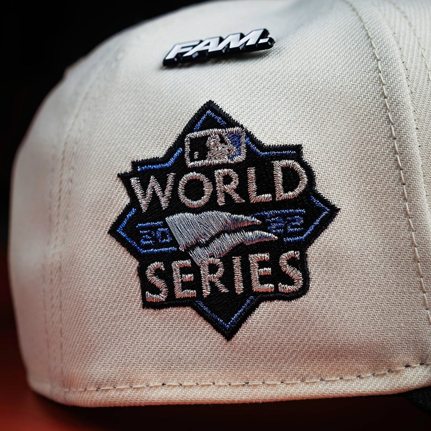 FAM Exclusive — Houston Astros Chrome White 9FORTY A-Frame Snapback