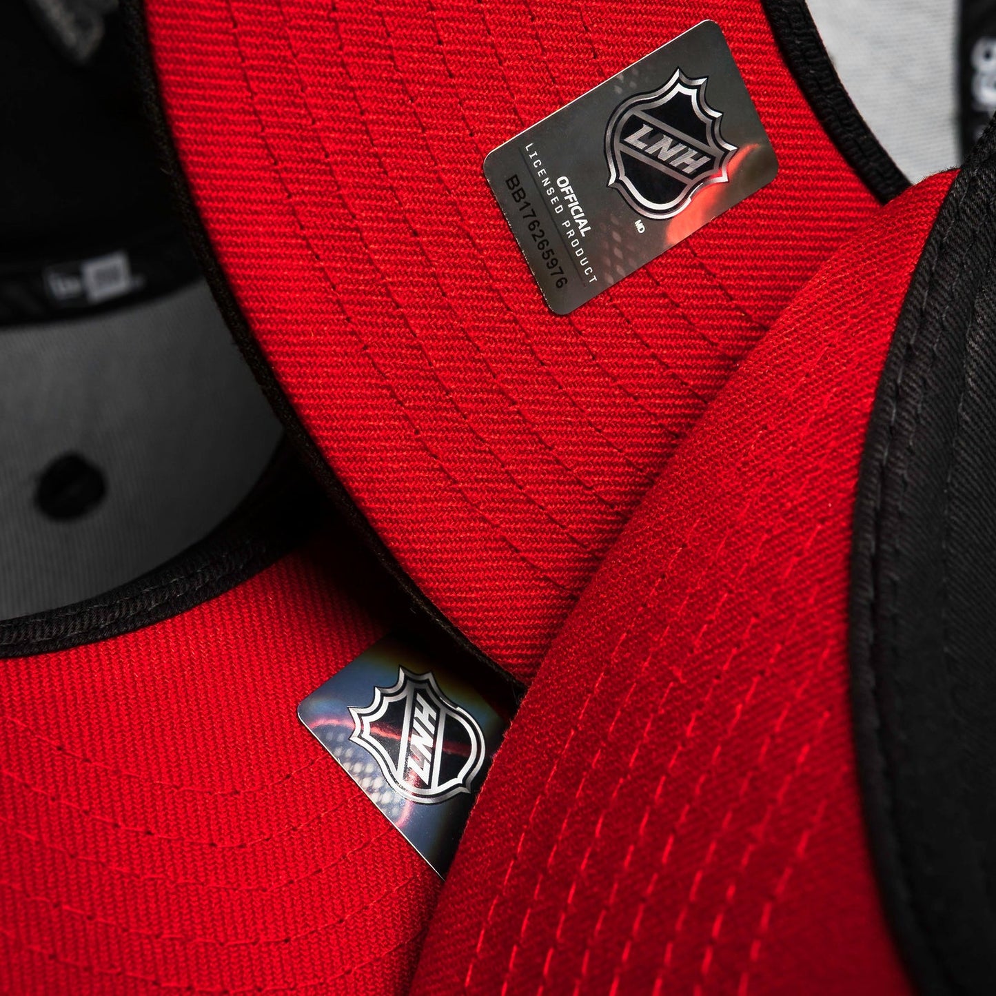FAM Exclusive — Anaheim Ducks NHL Black Scarlet UV 59FIFTY Fitted