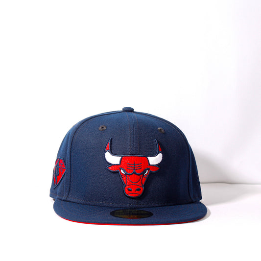 EXCLUSIVA — Chicago Bulls Ocean Blue Edition 59FIFTY Fitted