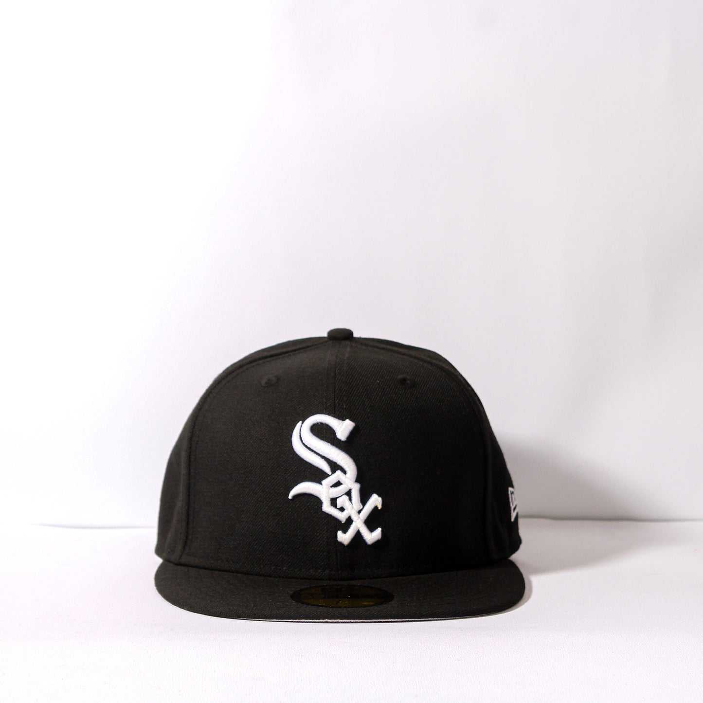 Chicago White Sox Negro y Blanco 59FIFTY Fitted