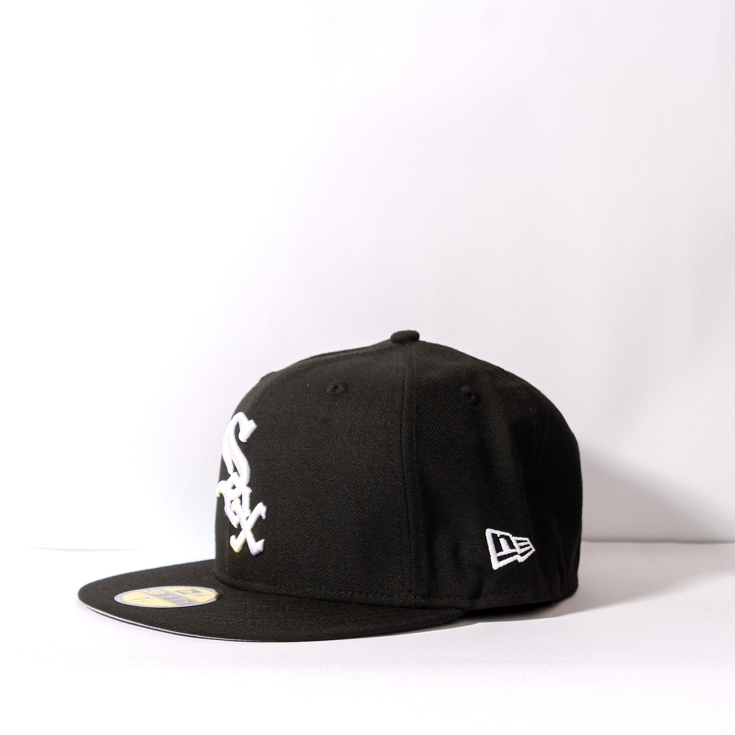 Chicago White Sox Negro y Blanco 59FIFTY Fitted