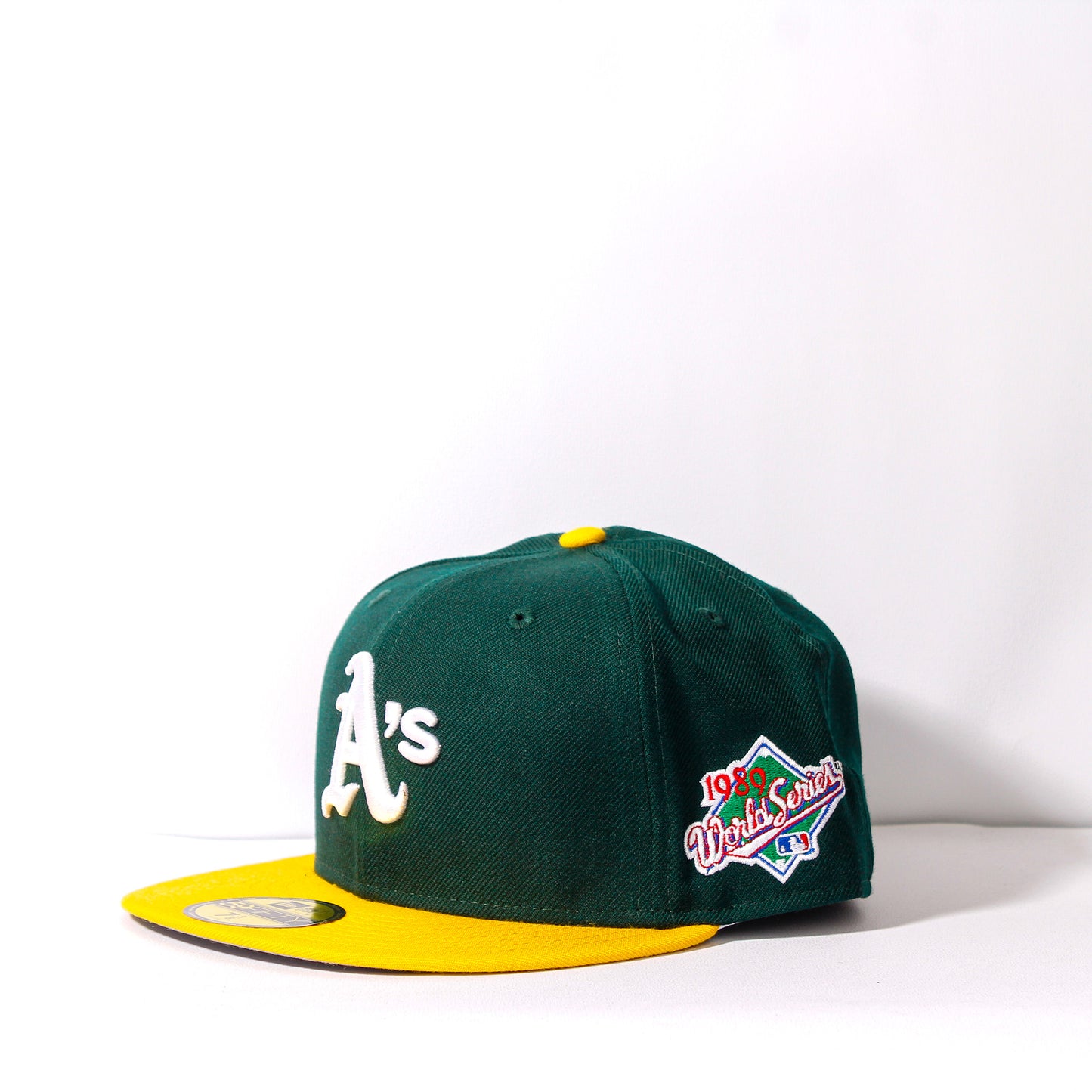 Edición Especial de Lana — Oakland Athletic’s Verde y Amarillo 59FIFTY Fitted