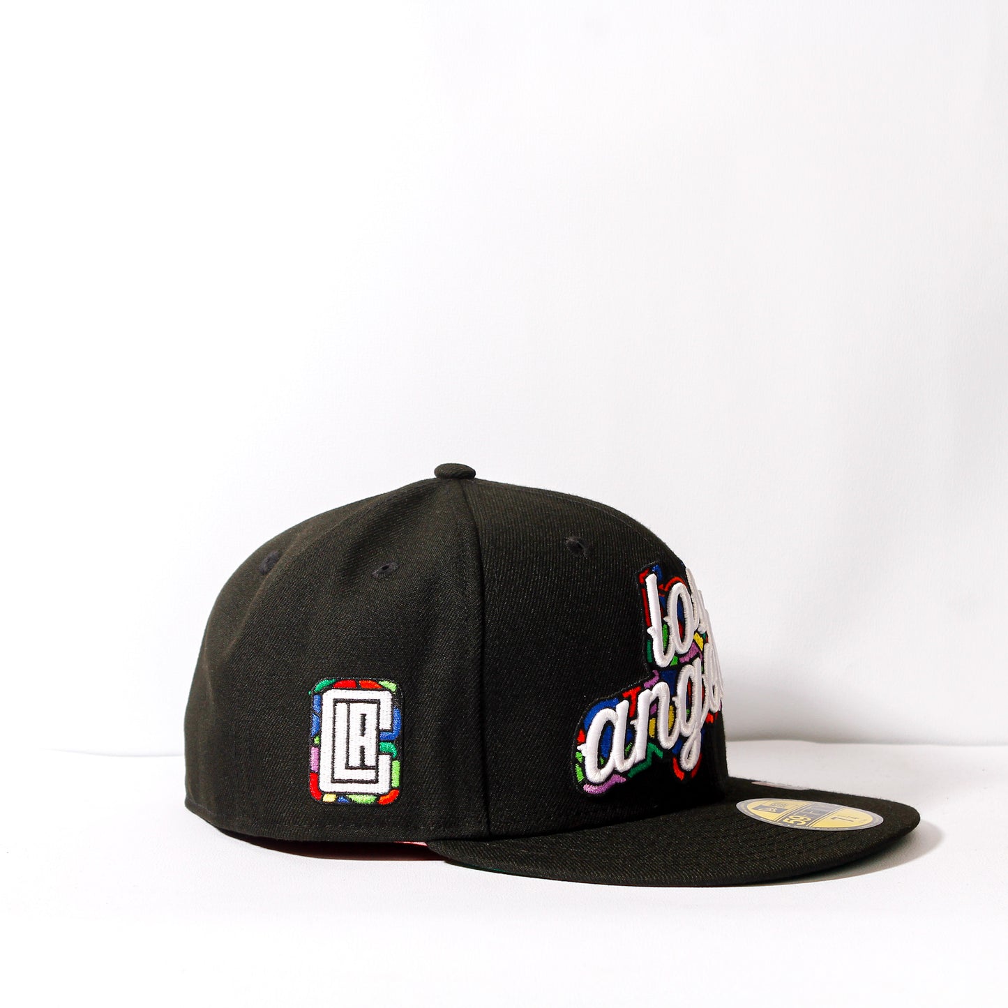 EXCLUSIVA — Los Angeles Clippers Negra 59FIFTY Fitted