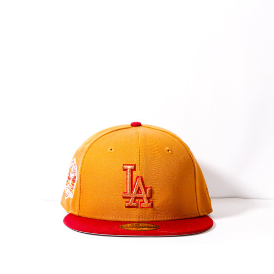 EXCLUSIVA — Los Angeles Dodgers Khaki 59FIFTY Fitted