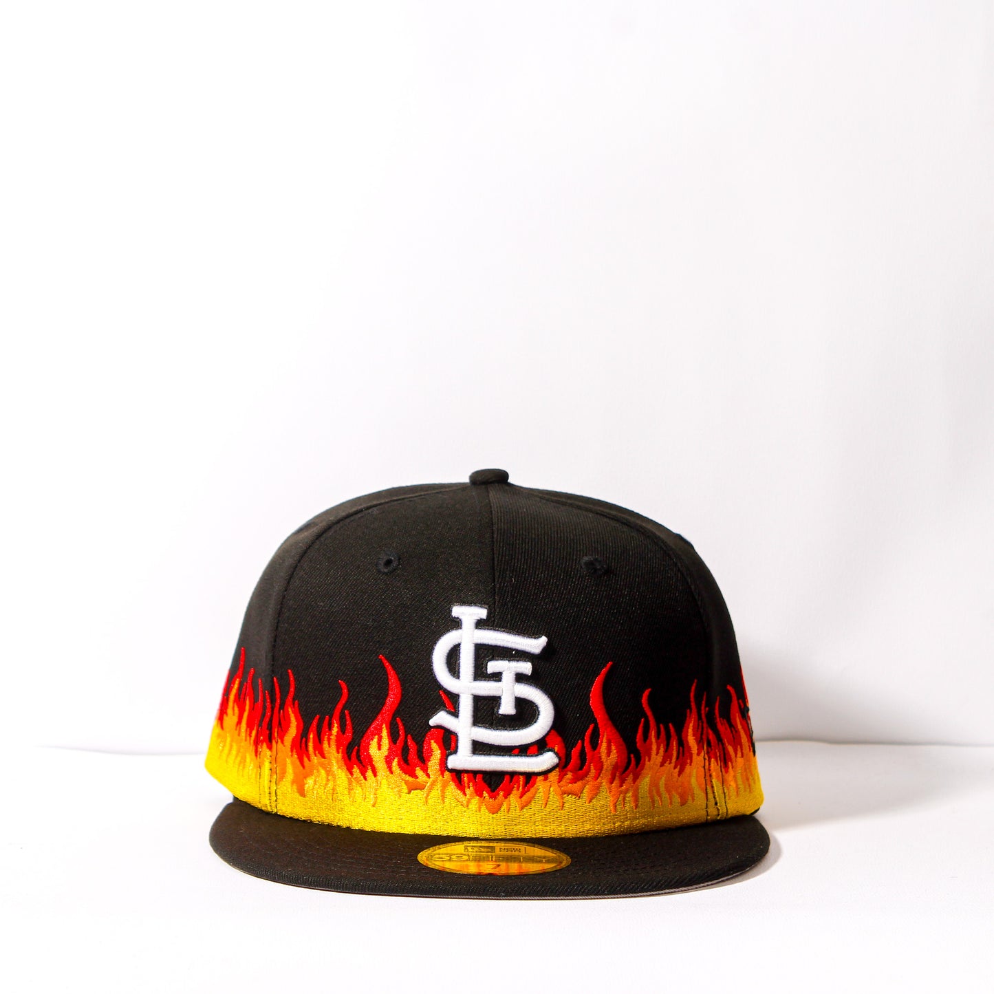 FAM Exclusive — St. Louis Cardinals Flame Negra 59FIFTY Fitted