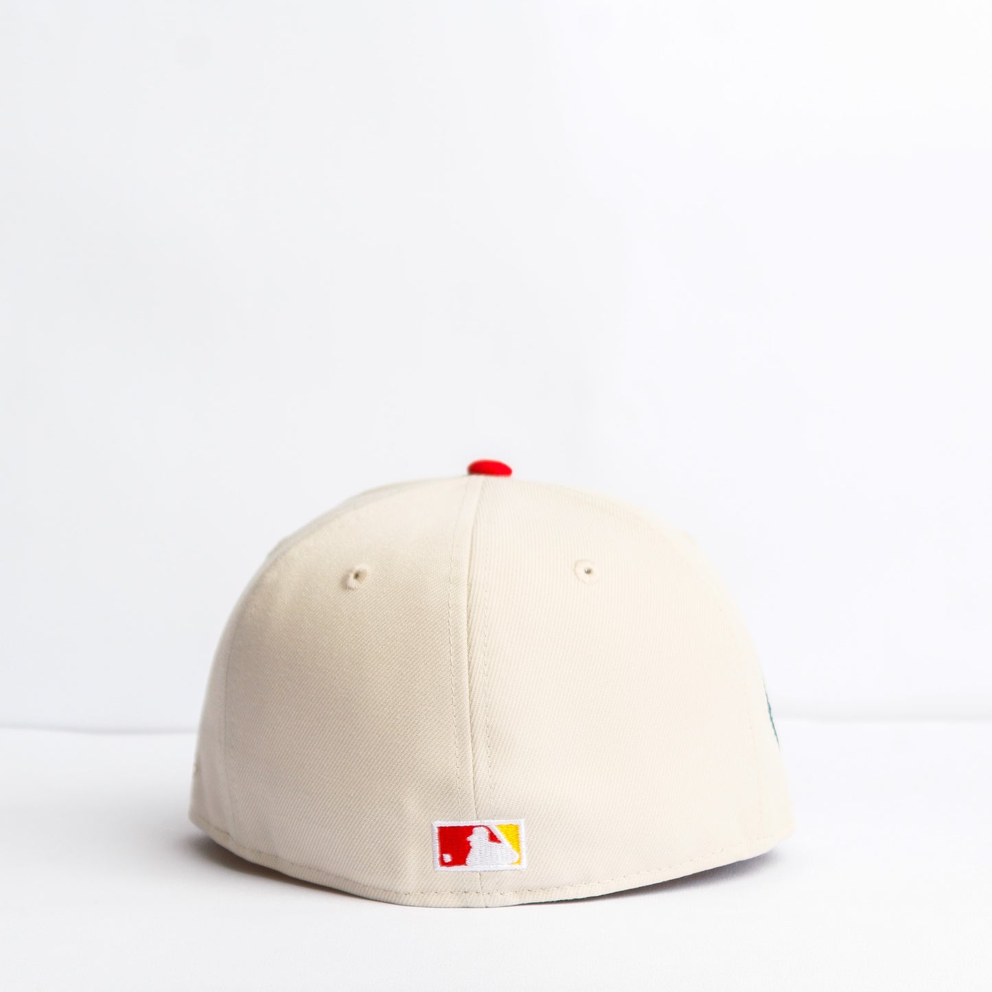 EXCLUSIVA — Washington Nationals Crema y Viscera Roja 59FIFTY Fitted
