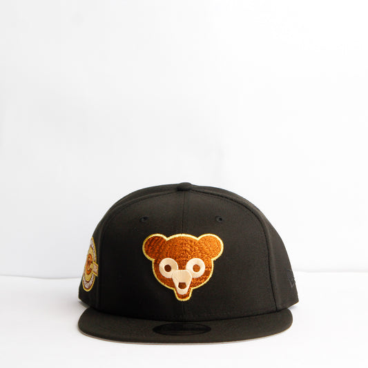 EXCLUSIVA — Chicago Cubs Negra 9FIFTY Snapback