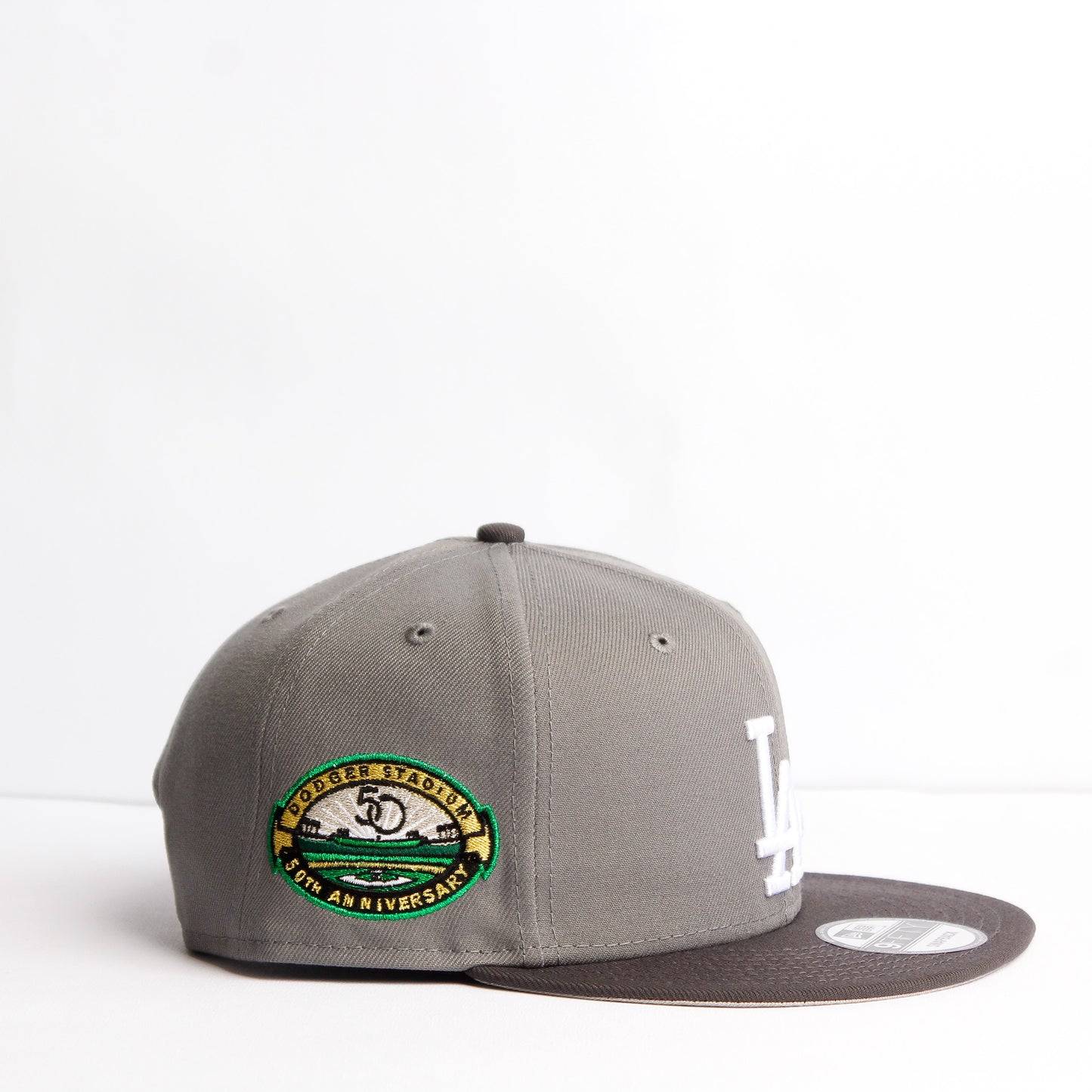 EXCLUSIVA — Los Angeles Dodgers Gris 9FIFTY Snapback