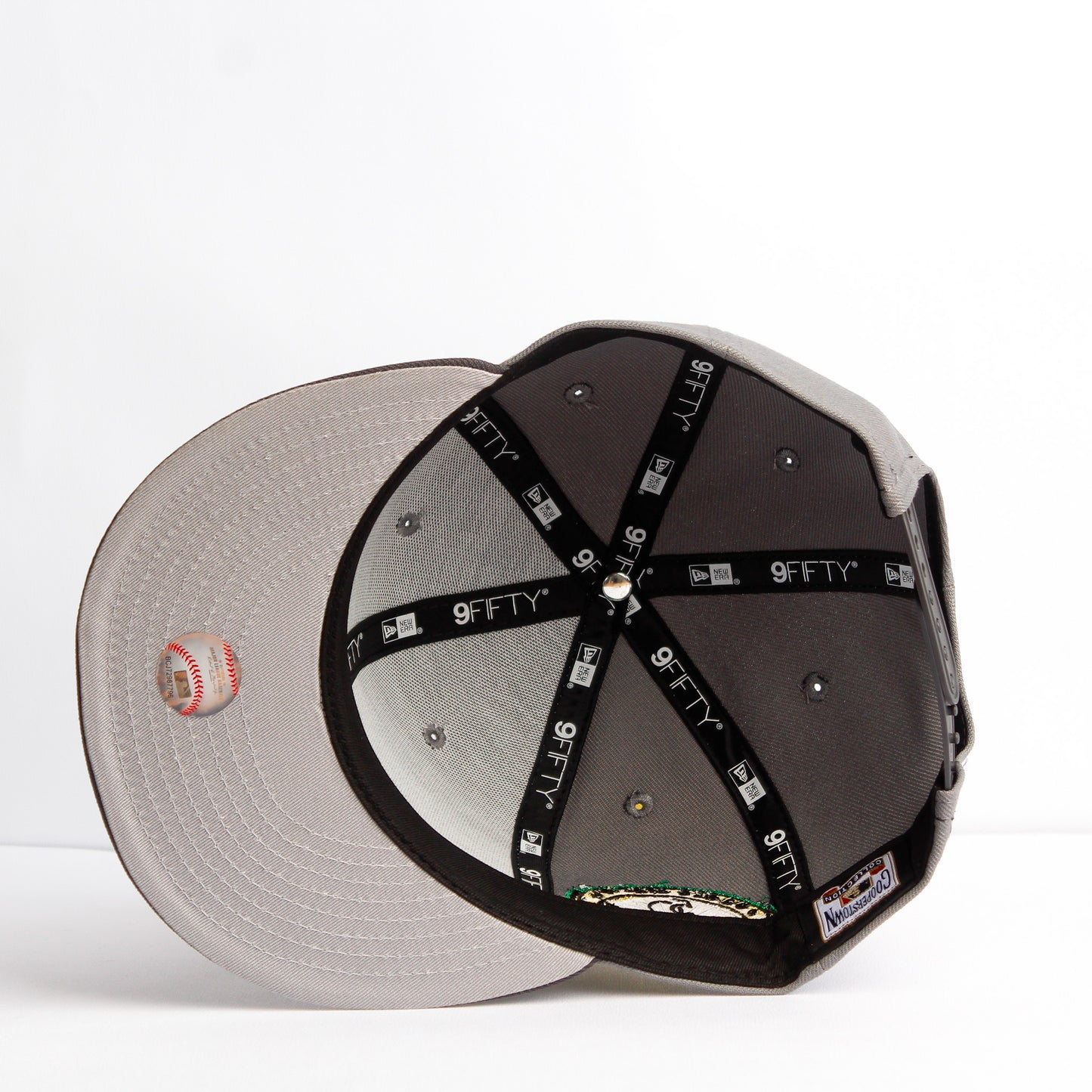 EXCLUSIVA — Los Angeles Dodgers Gris 9FIFTY Snapback