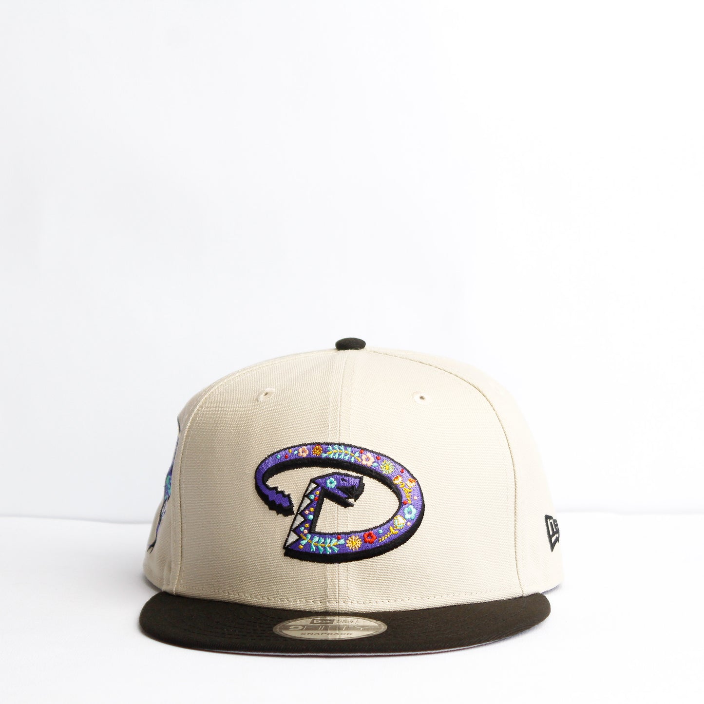EXCLUSIVA — Arizona Diamondbacks Crema y Viscera Negra 9FIFTY Snapback