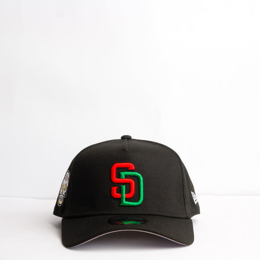 EXCLUSIVA —  San Diego Padres Negra 9FORTY Snapback