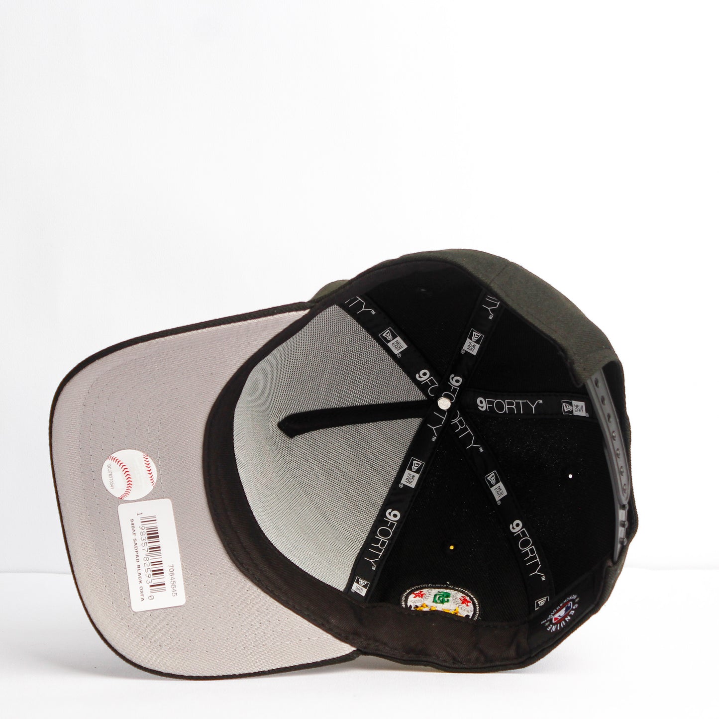EXCLUSIVA —  San Diego Padres Negra 9FORTY Snapback