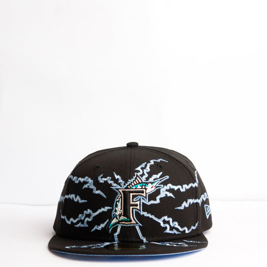 EXCLUSIVA — Florida Marlins Negra 59FIFTY Fitted