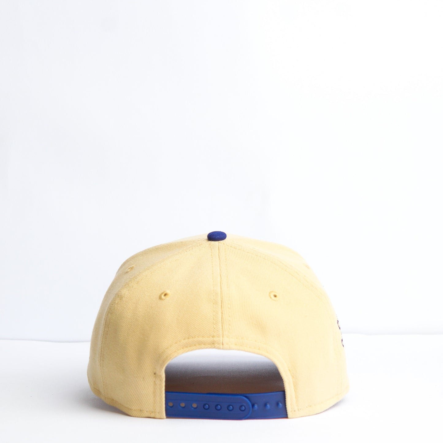 EXCLUSIVA — Los Angeles Dodgers Beige y Viscera Azul 9FORTY Snapback