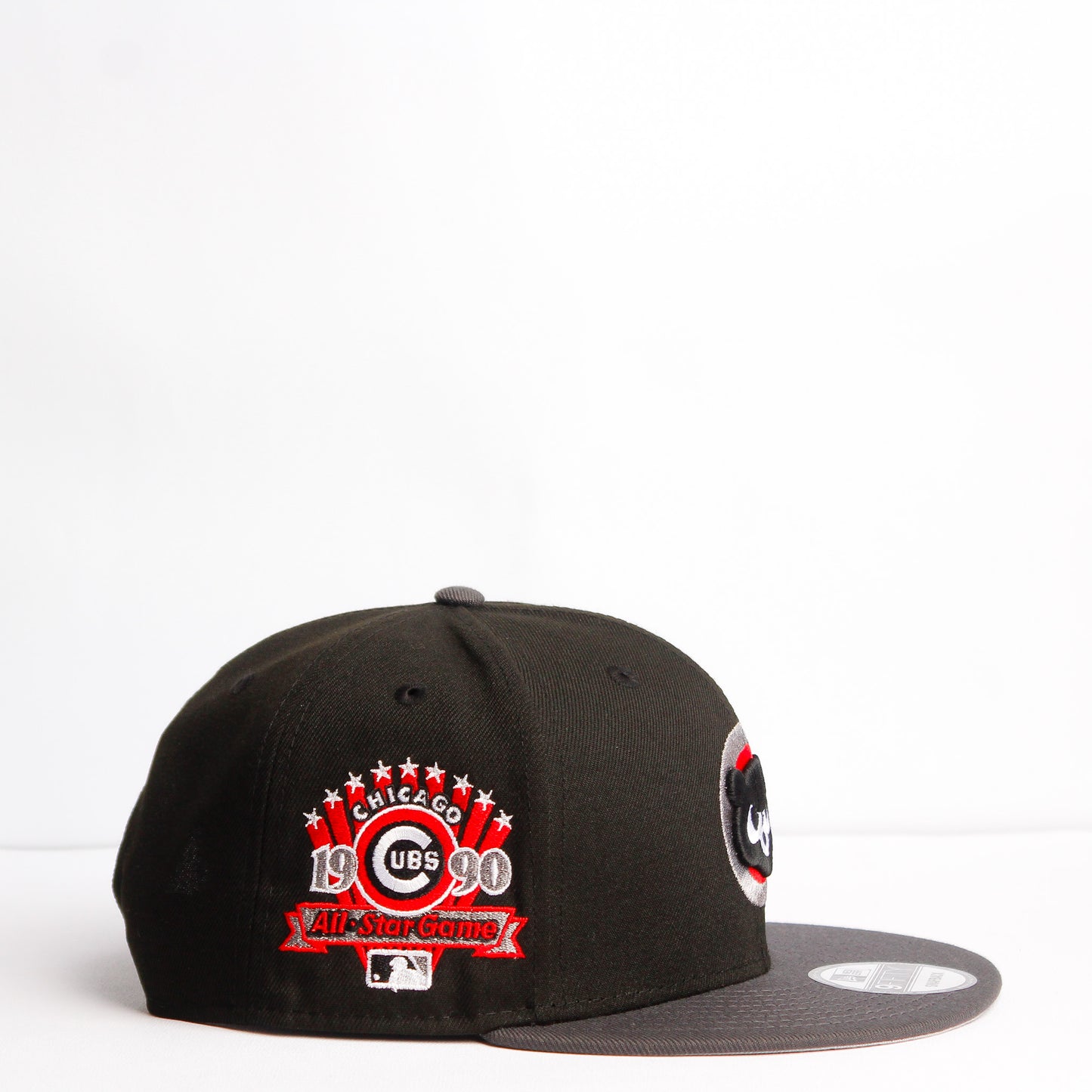 EXCLUSIVA — Chicago Cubs Negra y Viscera Gris 9FIFTY Snapback