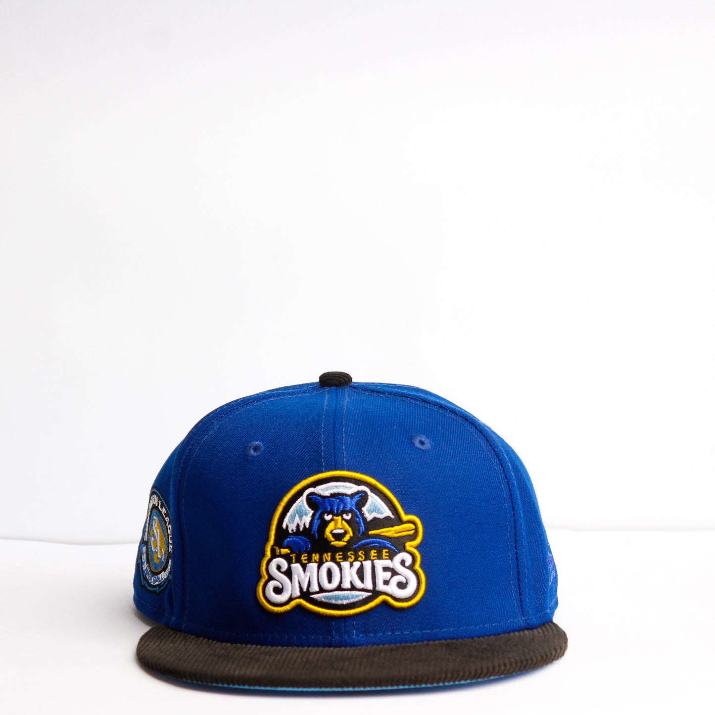 EXCLUSIVA — Tennessee Smokies Azul y Viscera de Corduroy Negra 59FIFTY Fitted
