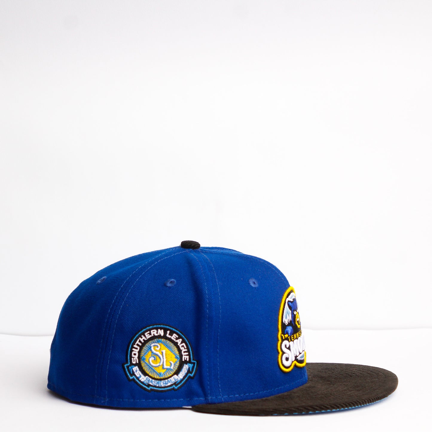 EXCLUSIVA — Tennessee Smokies Azul y Viscera de Corduroy Negra 59FIFTY Fitted