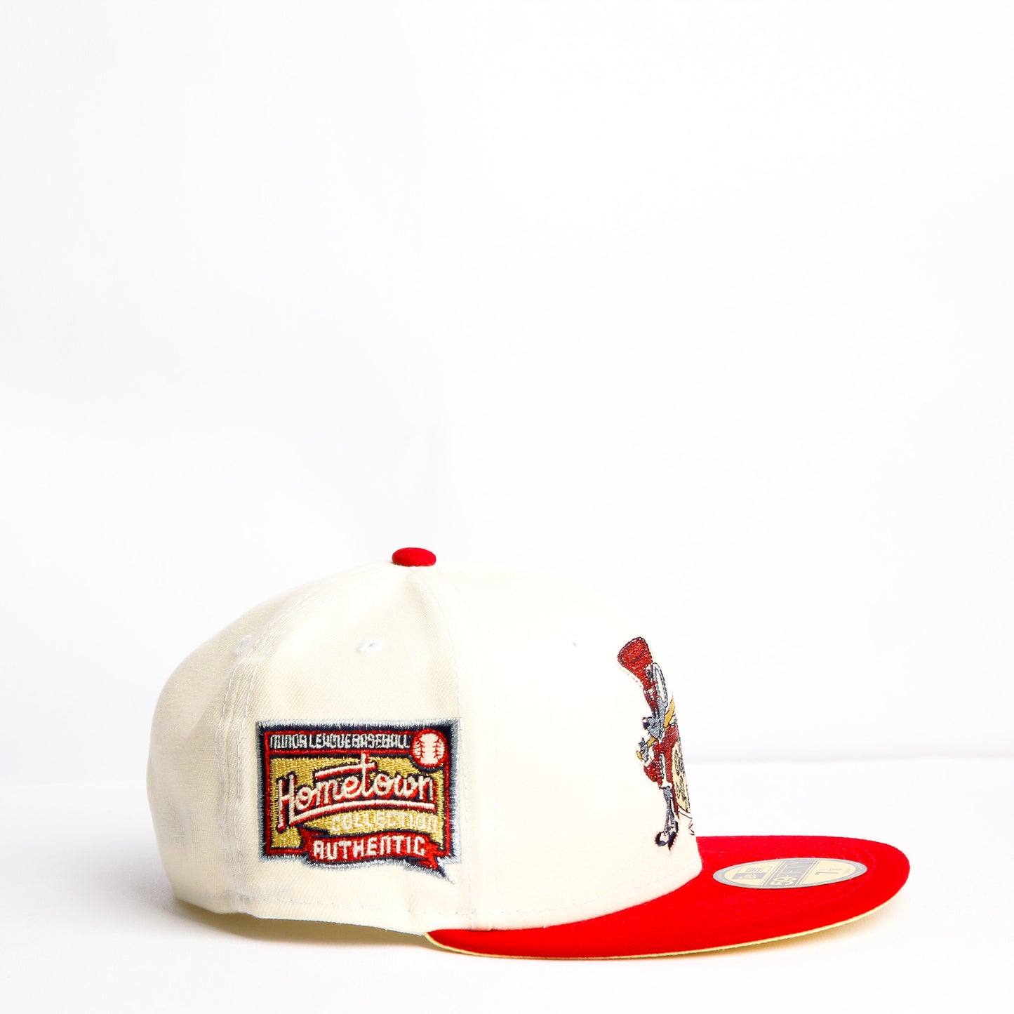 EXCLUSIVA — Frisco RoughRiders Crema y Viscera Roja 59FIFTY Fitted