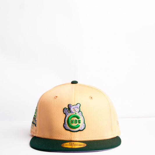 EXCLUSIVA — Chicago Cubs Durazno y Viscera Verde 59FIFTY Fitted