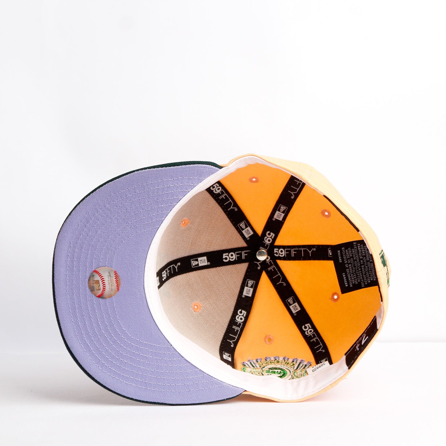 EXCLUSIVA — Chicago Cubs Durazno y Viscera Verde 59FIFTY Fitted