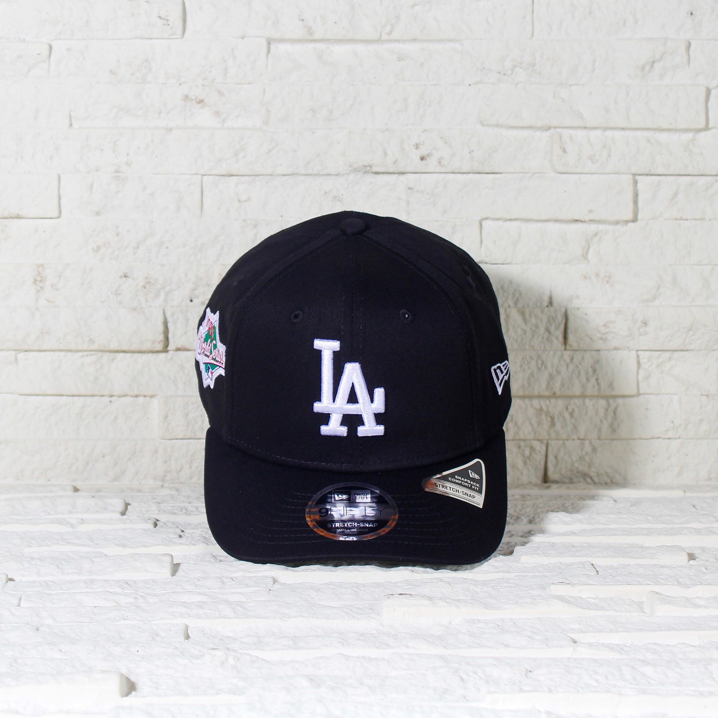 Los Angeles Dodgers Negra 9FIFTY Snapback Stretch-Snap