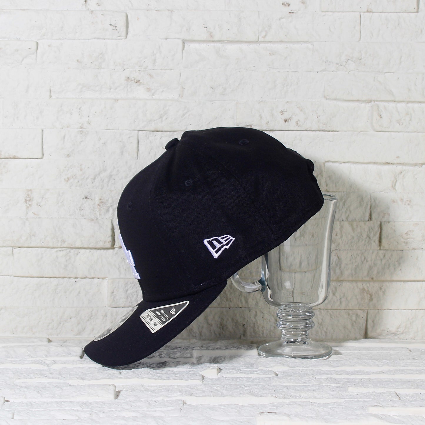 Los Angeles Dodgers Negra 9FIFTY Snapback Stretch-Snap