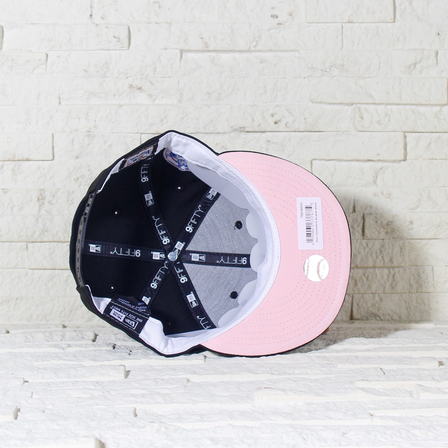 Los Angeles Dodgers Negra con Rosa 9FIFTY Snapback