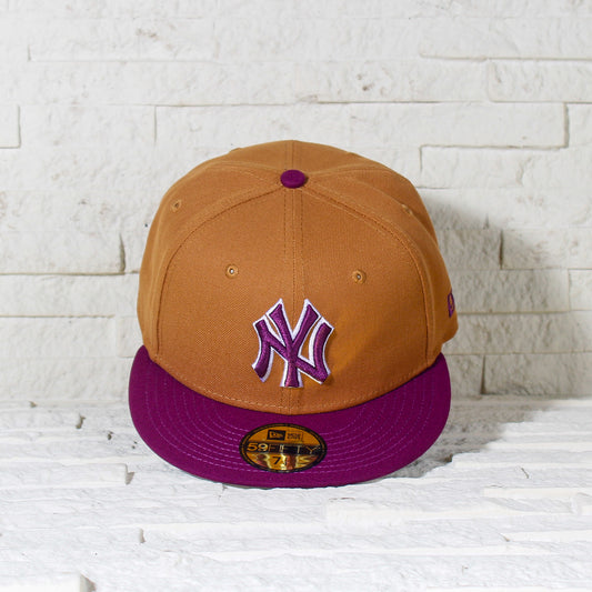 New York Yankees Cafe y Viscera Magenta 59FIFTY Fitted