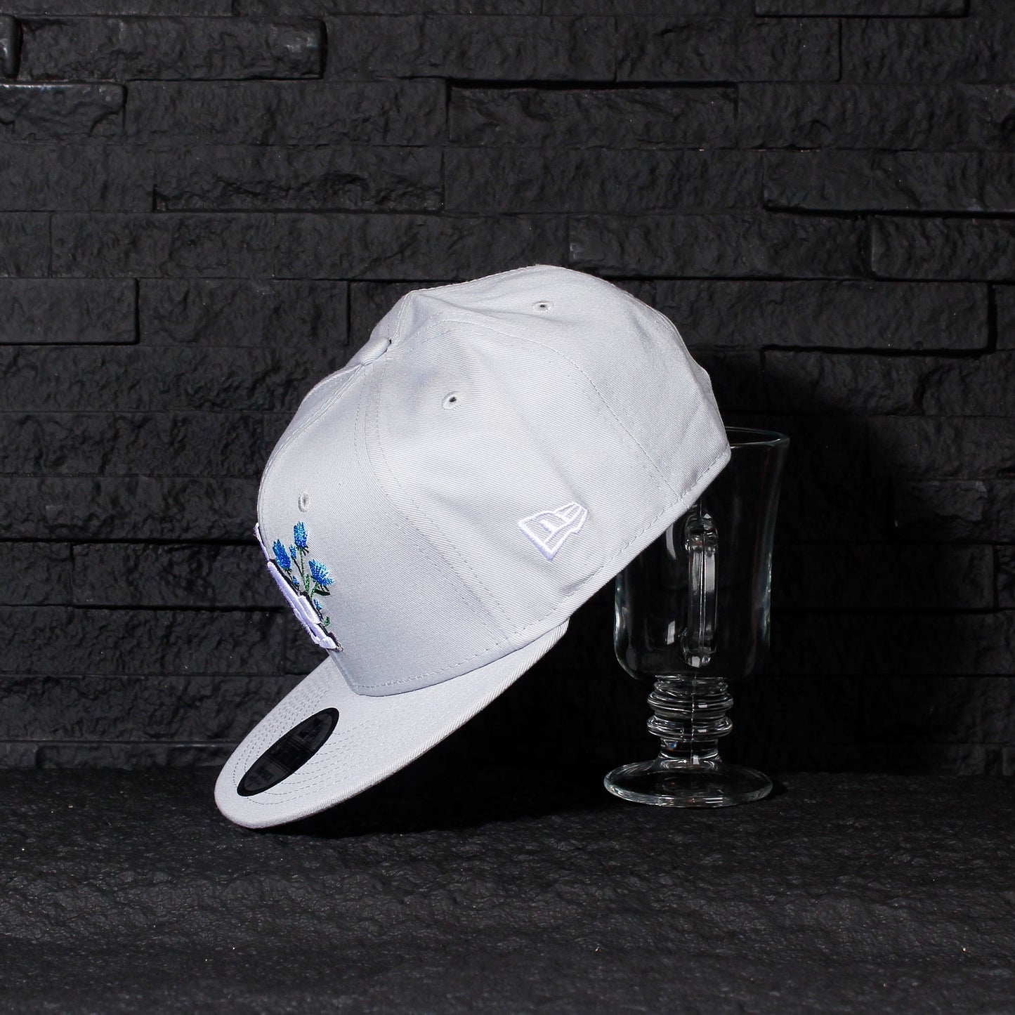 Los Angeles Dodgers Gris con Rosas 9FIFTY Snapback