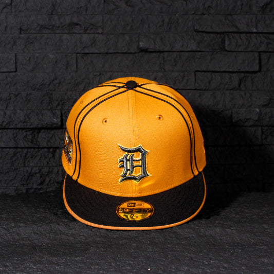 EXCLUSIVA — Detroit Tigers Beige y Viscera Negra 59FIFTY Fitted
