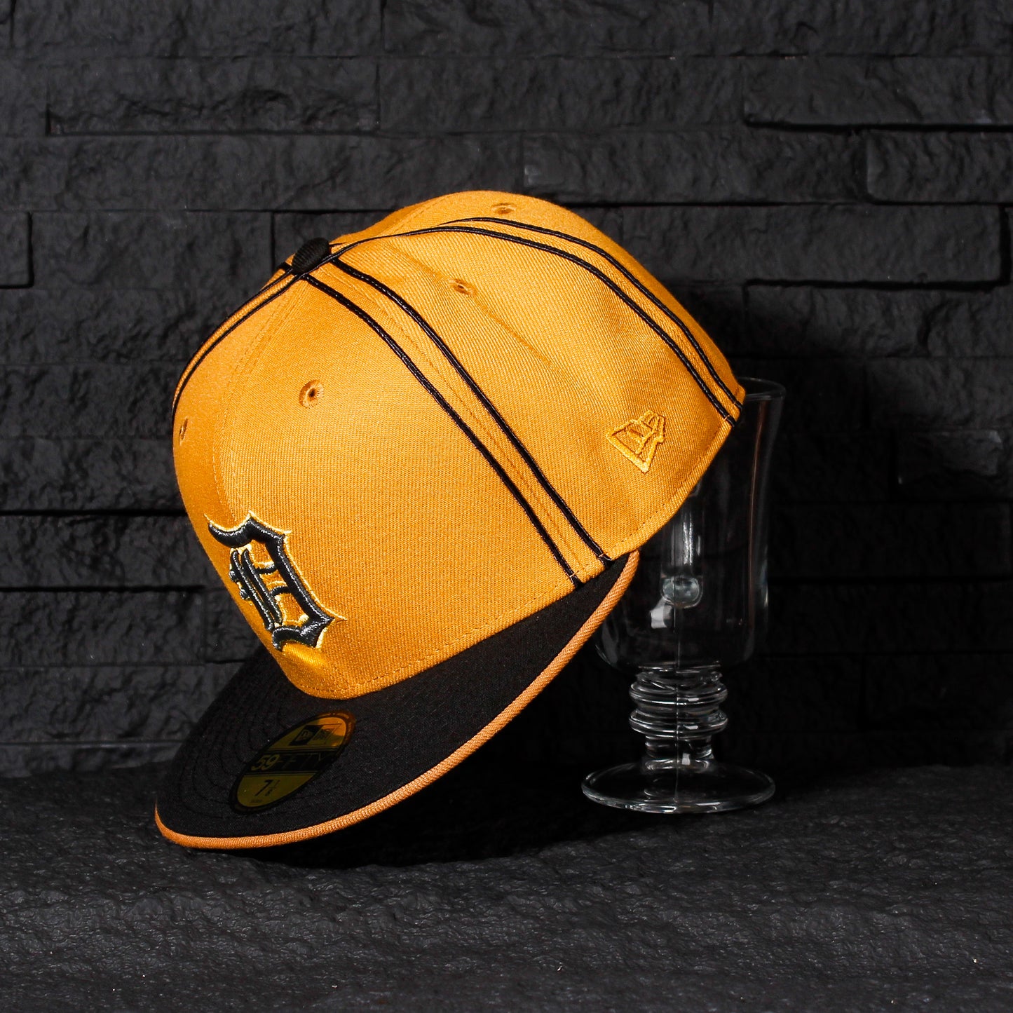 EXCLUSIVA — Detroit Tigers Beige y Viscera Negra 59FIFTY Fitted