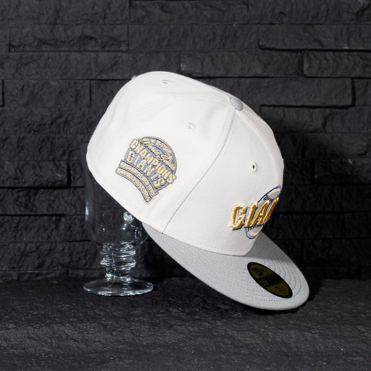 EXCLUSIVA — San Francisco Giants Crema y Viscera Gris 59FIFTY Fitted