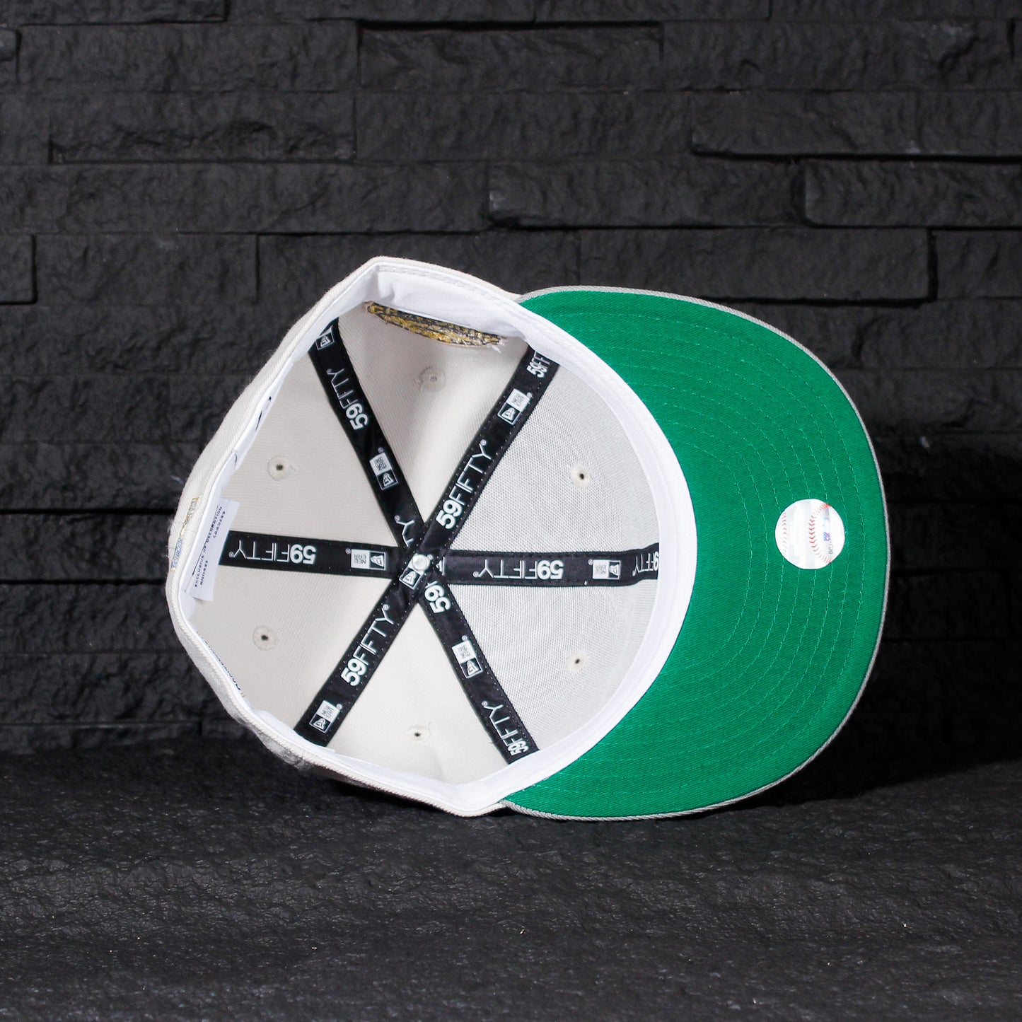 EXCLUSIVA — San Francisco Giants Crema y Viscera Gris 59FIFTY Fitted