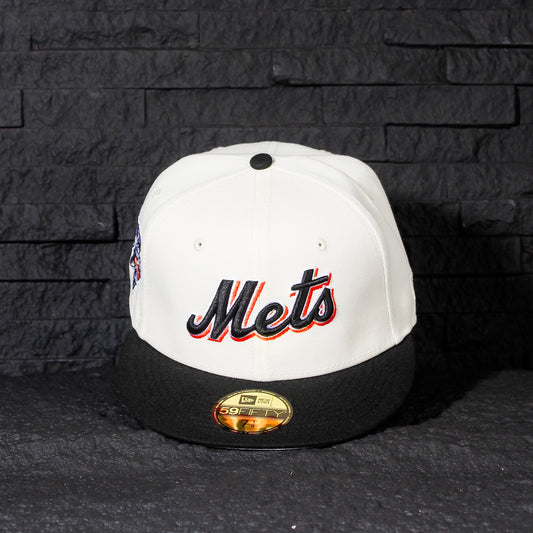 EXCLUSIVA — New York Mets Crema y Viscera Negra 59FIFTY Fitted