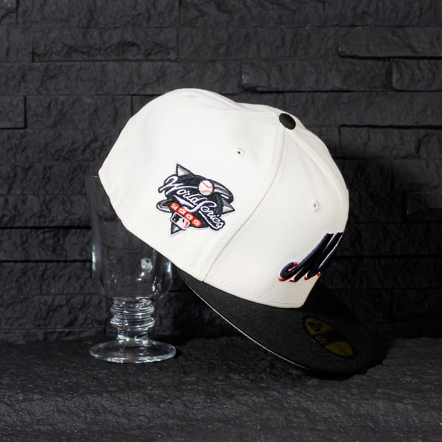EXCLUSIVA — New York Mets Crema y Viscera Negra 59FIFTY Fitted