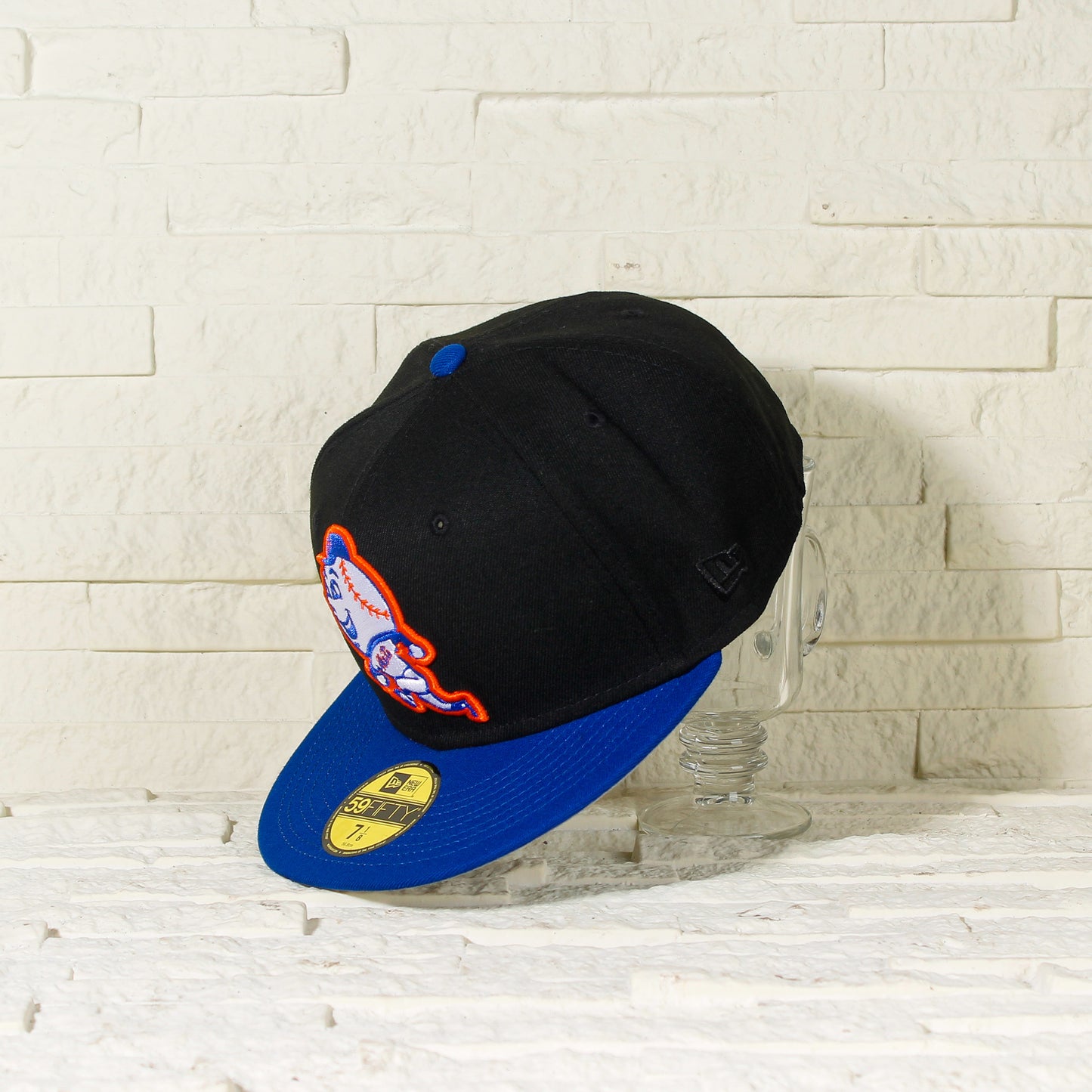 EXCLUSIVA — New York Mets Negra y Viscera Azul 59FIFTY Fitted