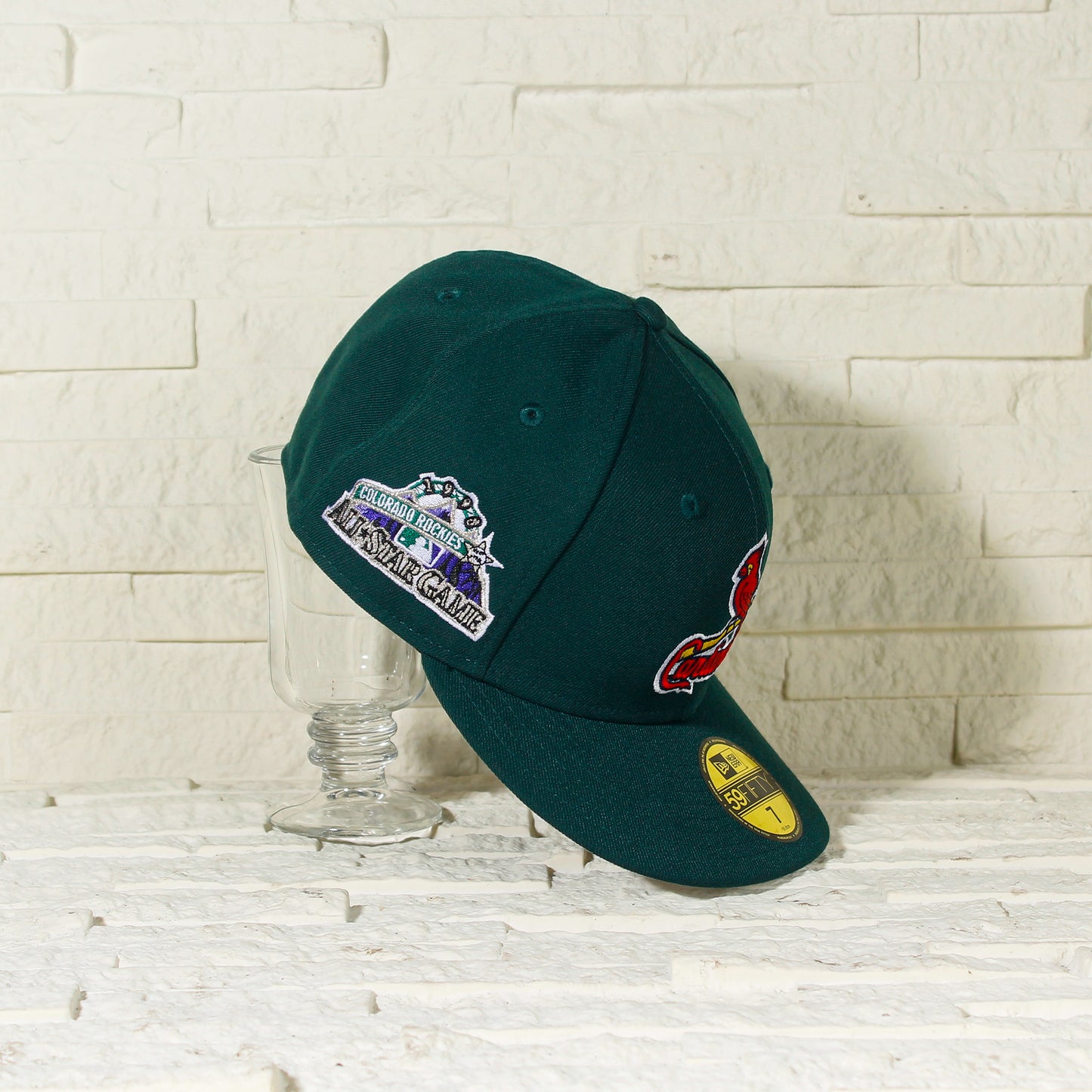 EXCLUSIVA — St. Louis Cardinals Verde 59FIFTY Fitted