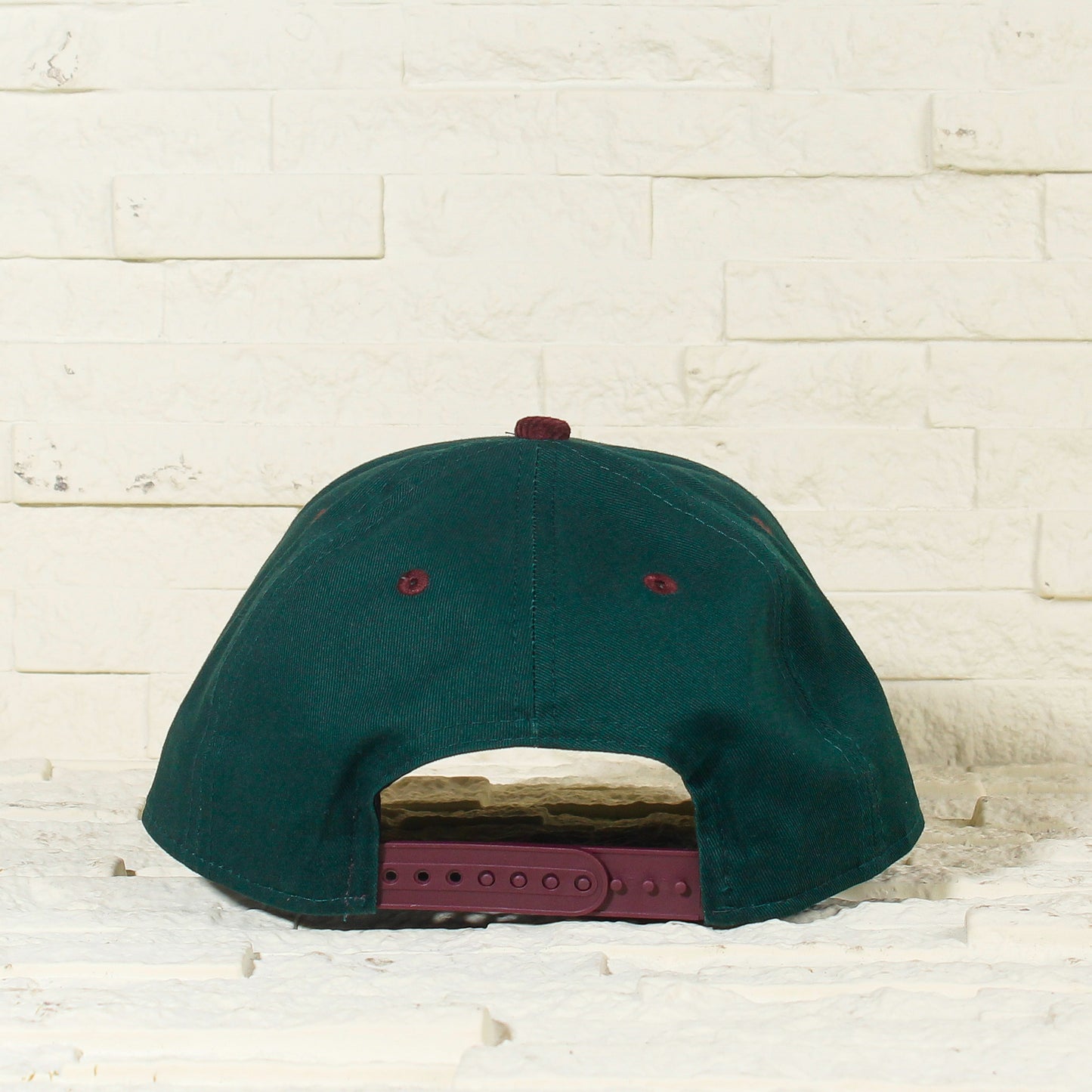 New York Yankees Verde y Viscera Corinta de Corduroy 9FORTY A-Frame Snapback