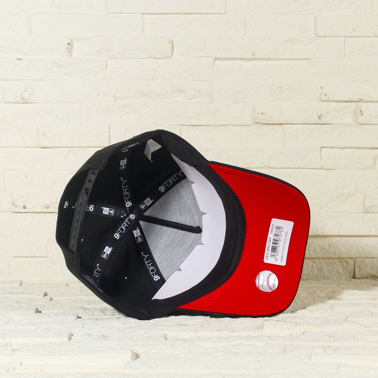 Chicago White Sox Negra y Roja 9FORTY A-Frame Snapback