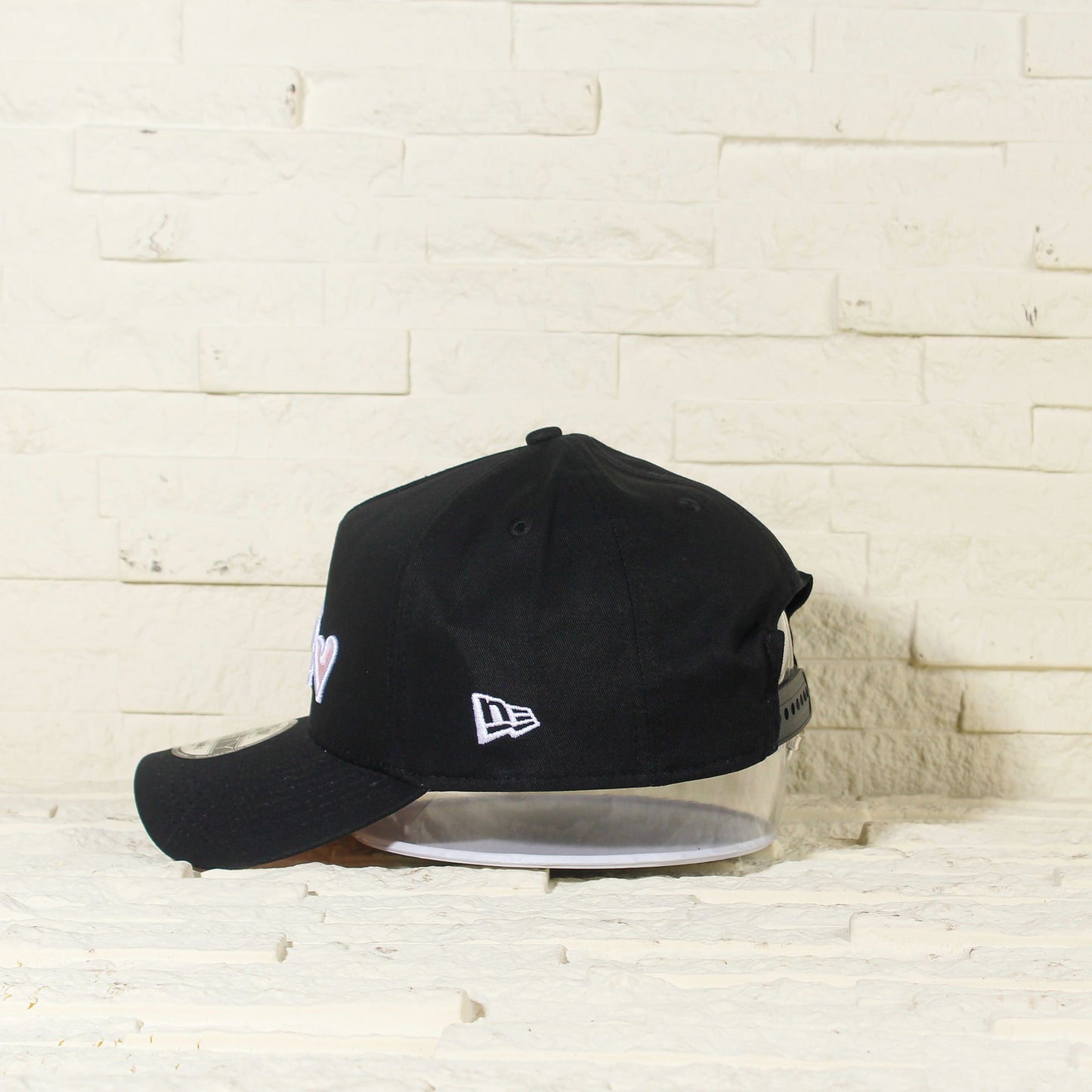 Los Angeles Dodgers Negra con Corazon 9FORTY A-Frame Snapback