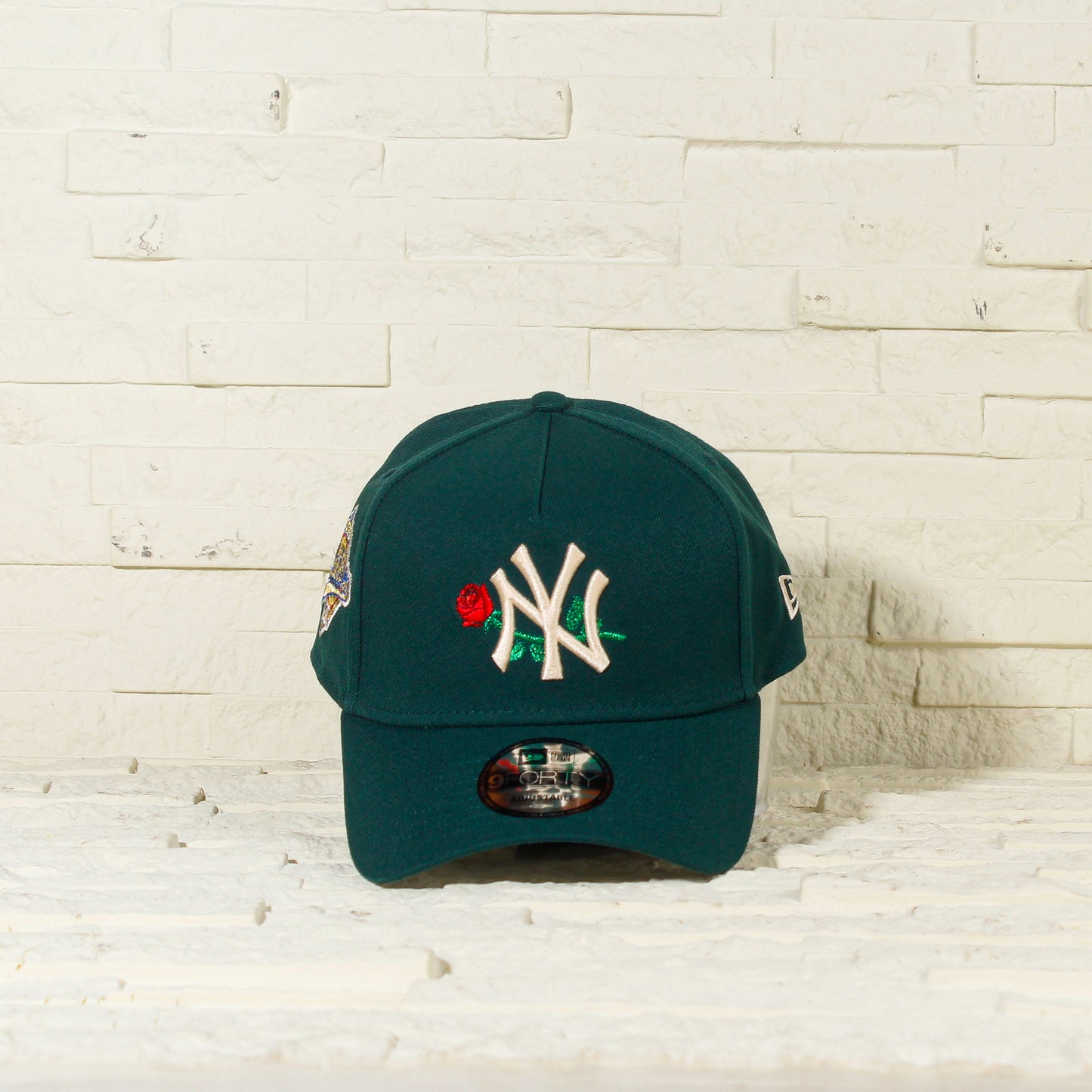 New York Yankees Verde con Rosa 9FORTY A-Frame Snapback