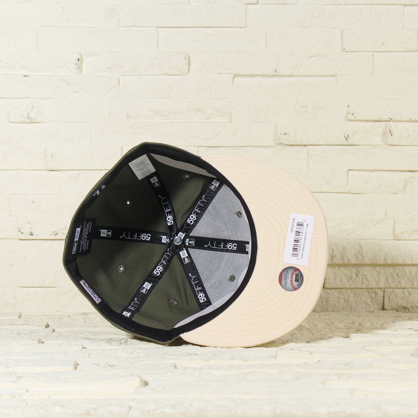 Los Angeles Dodgers Verde y Viscera Crema 59FIFTY Fitted