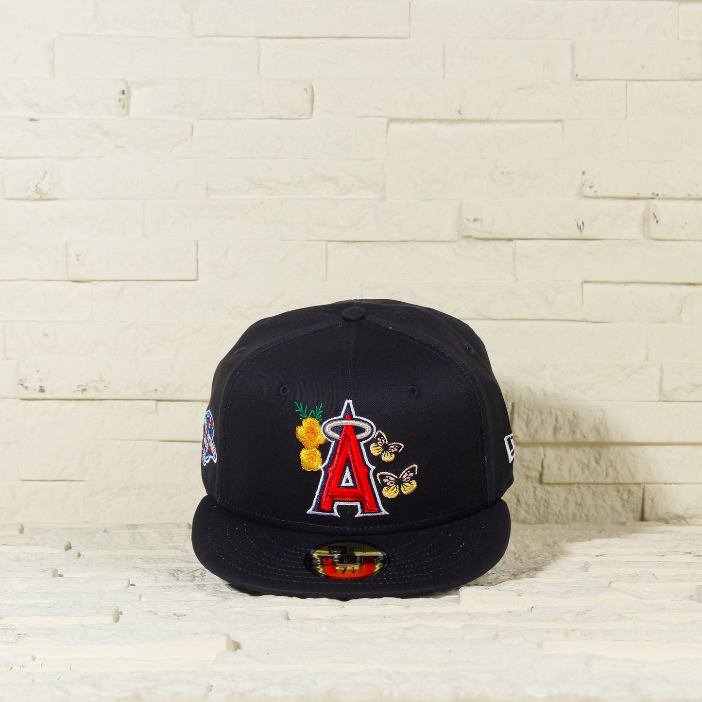 Anaheim Angels Azul Navy con Flores 59FIFTY Fitted