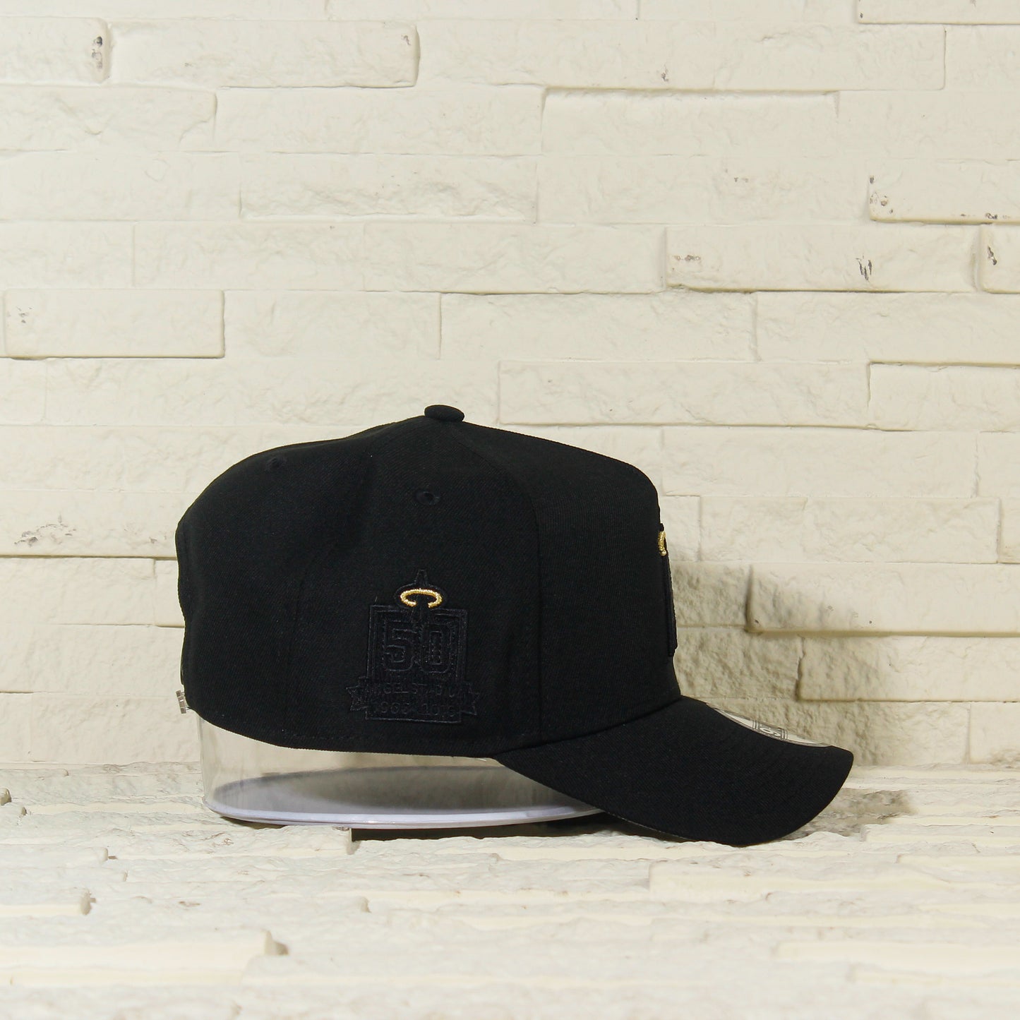 Anaheim Angels Negra 9FORTY A-Frame Snapback