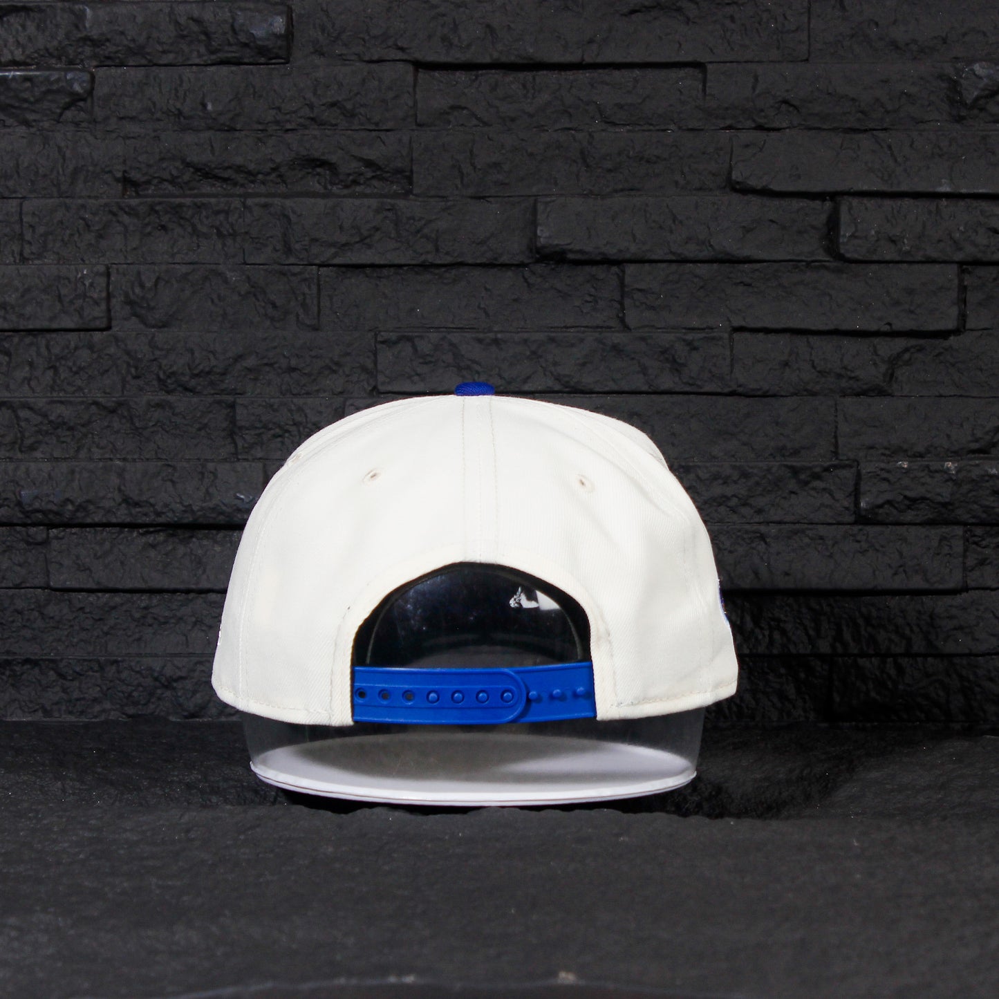 Los Angeles Dodgers Crema y Viscera Azul 9FORTY A-Frame Snapback