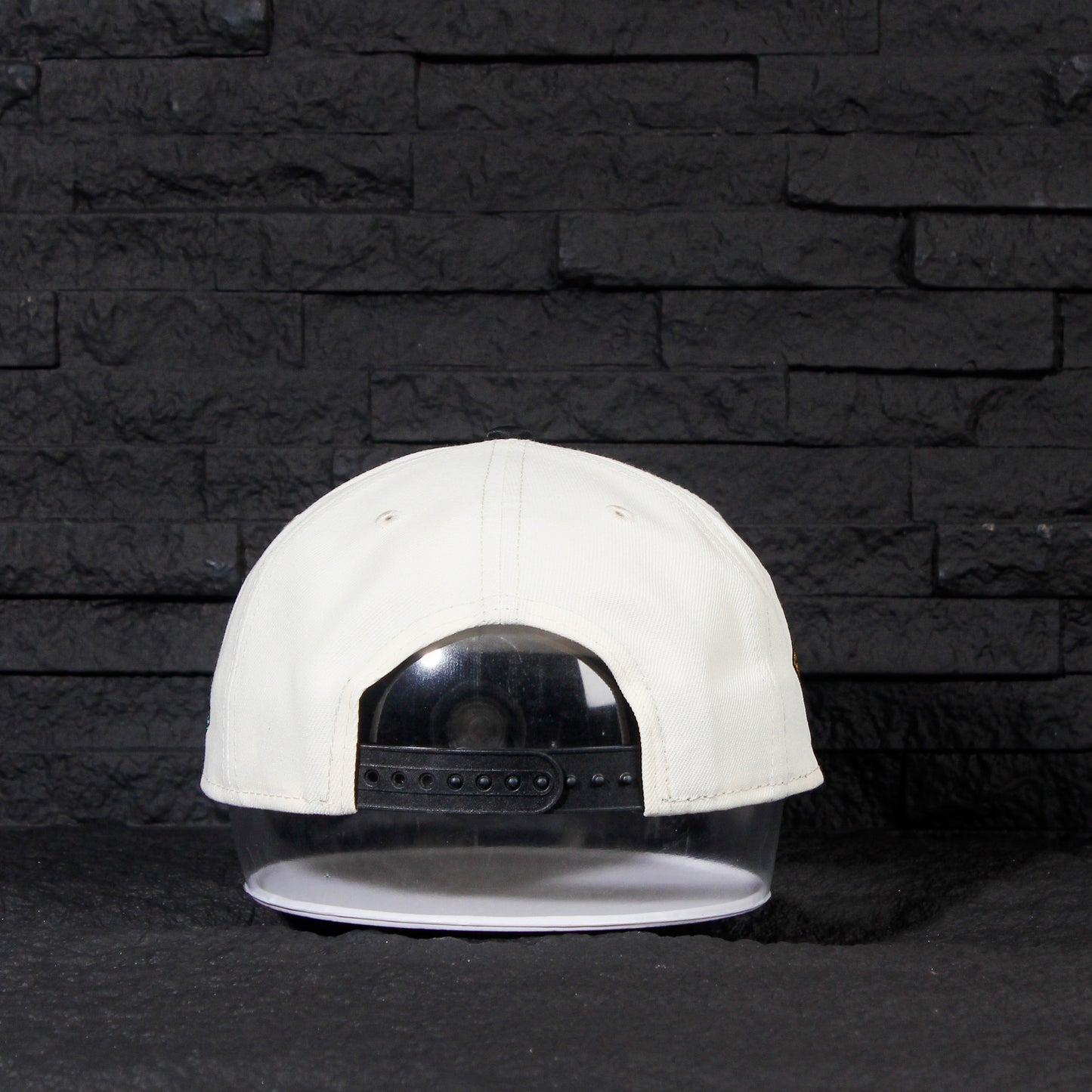 New York Yankees Crema y Viscera Negra de Satin 9FORTY A-Frame Snapback