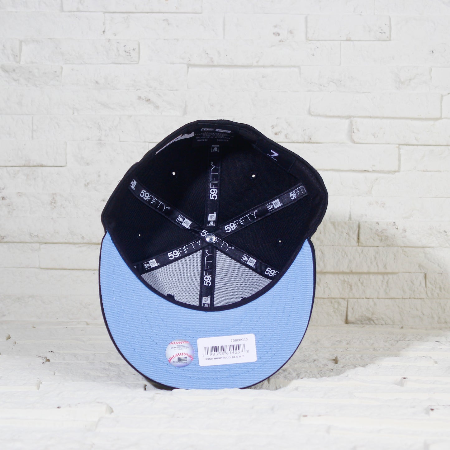 Boston Red Sox Negra 59FIFTY Fitted
